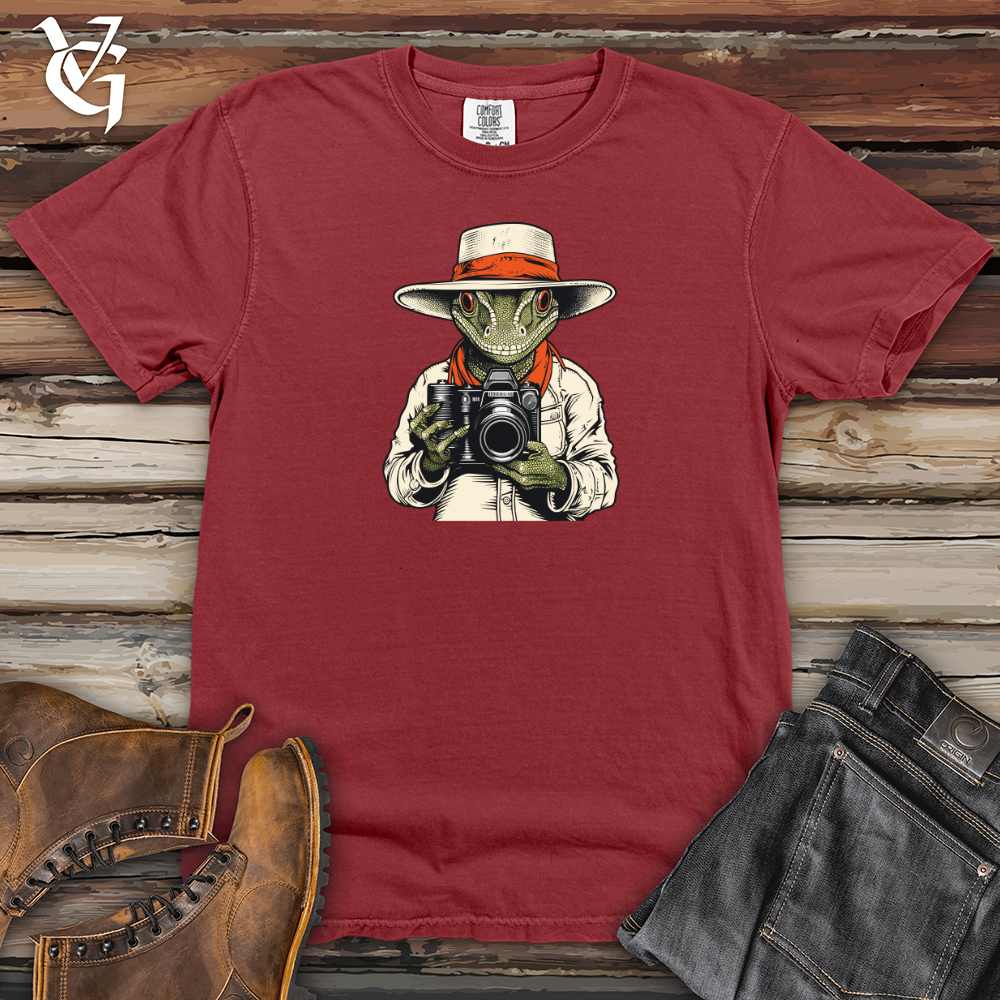 Viking Goods Reptile Lens Master Heavy Cotton Comfort Colors Tee Brick / L