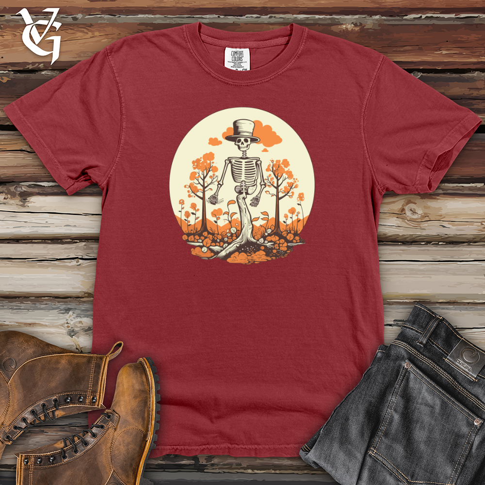 Viking Goods Retro Arboreal Goofiness Heavy Cotton Comfort Colors Tee Brick / L