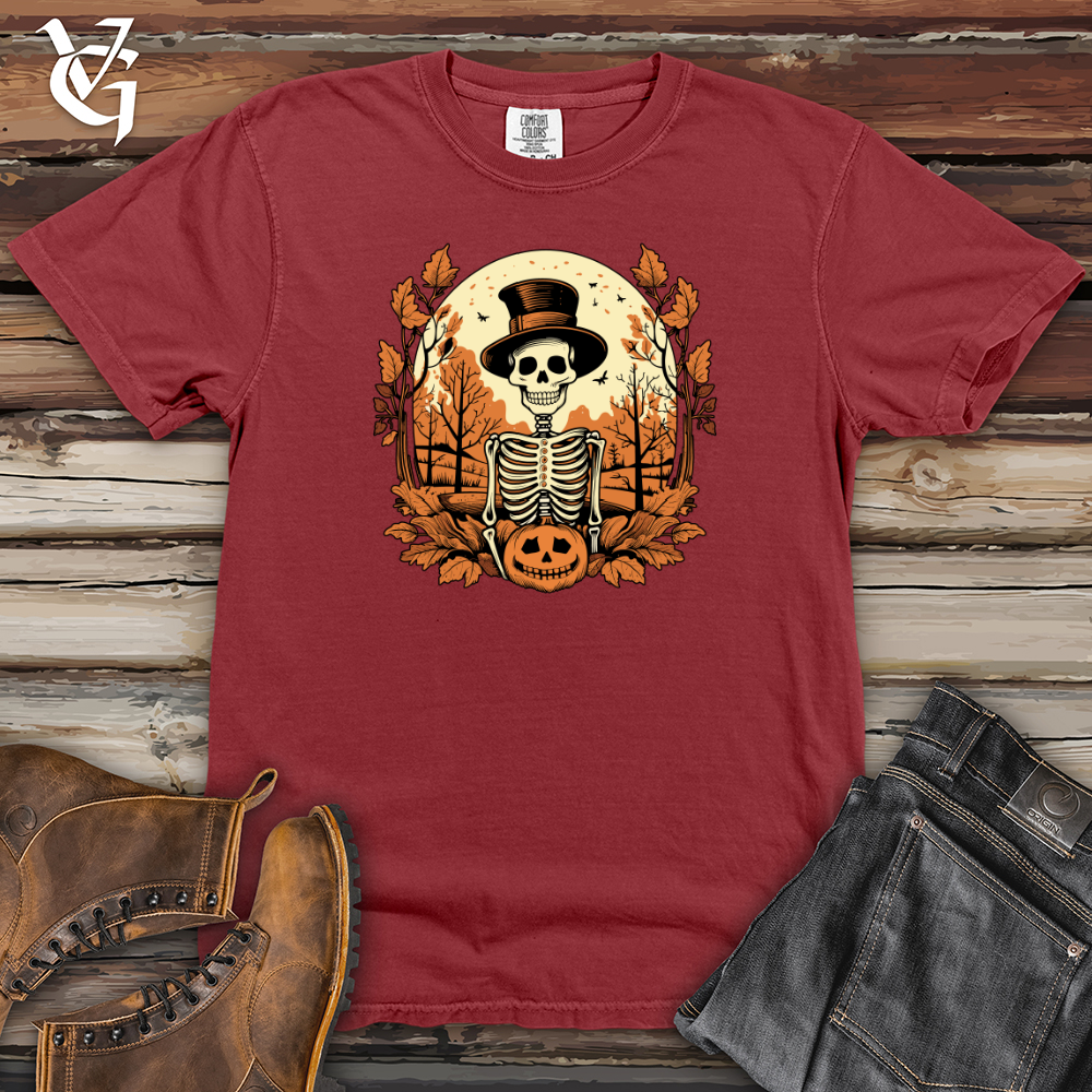 Viking Goods Retro Autumn Revelry Heavy Cotton Comfort Colors Tee Brick / L