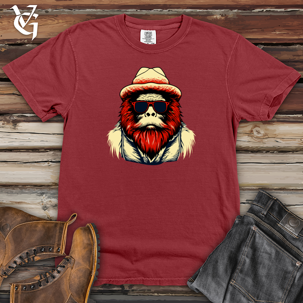 Viking Goods Retro Boss Yeti Heavy Cotton Comfort Colors Tee Brick / L