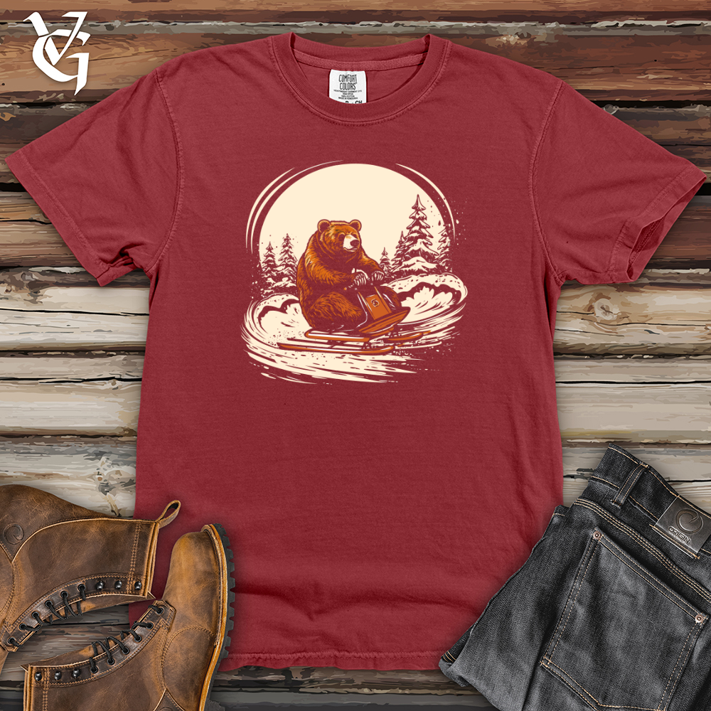 Viking Goods Retro Glide Heavy Cotton Comfort Colors Tee Brick / L