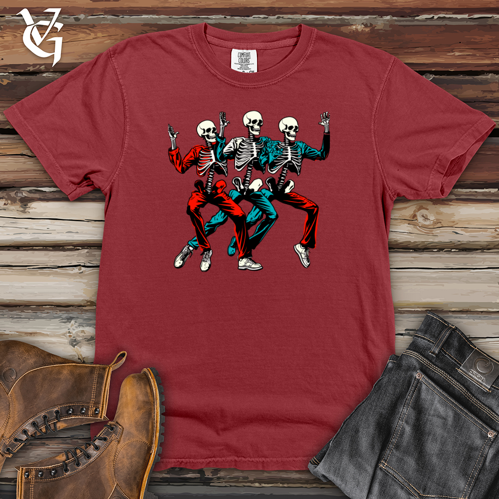 Viking Goods Retro Groove Fusion Heavy Cotton Comfort Colors Tee Brick / L