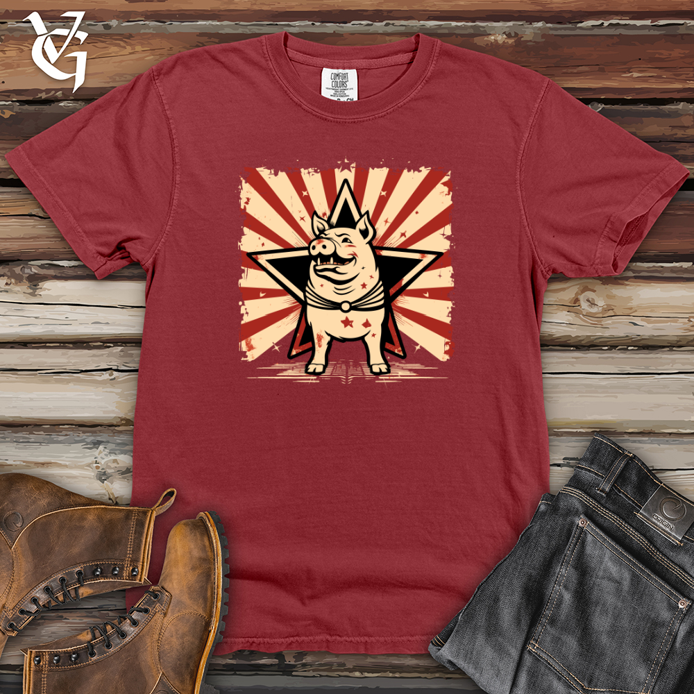 Viking Goods Rhino Circus Star Heavy Cotton Comfort Colors Tee Brick / L