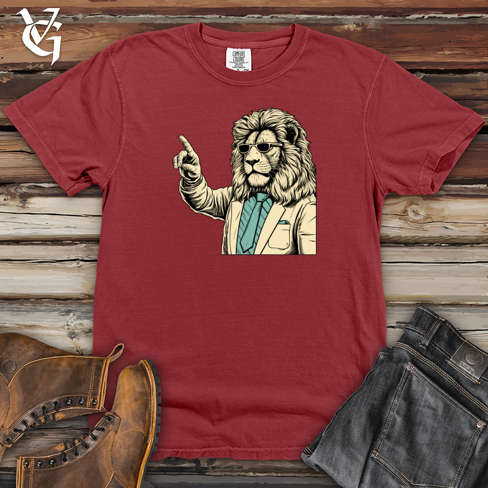 Viking Goods Roaring Classroom Wisdom Heavy Cotton Comfort Colors Tee Brick / L