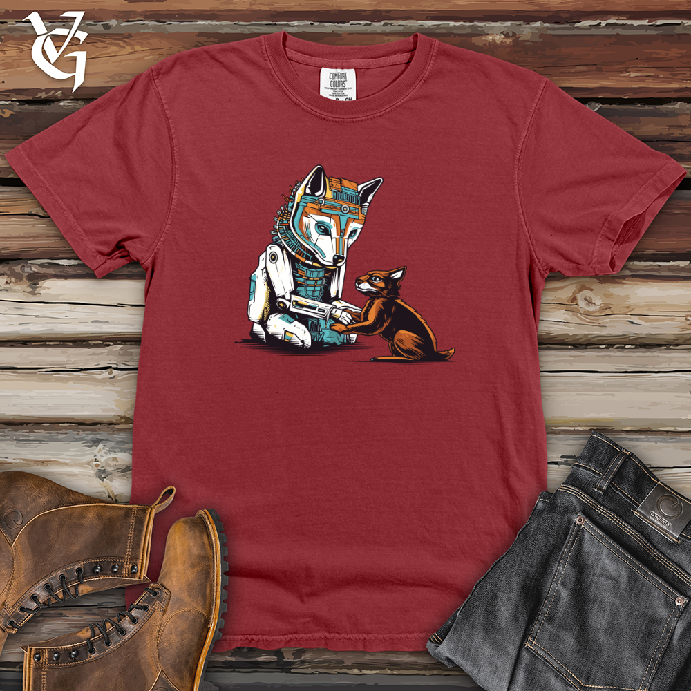 Viking Goods RoboFox Pal Heavy Cotton Comfort Colors Tee Brick / L
