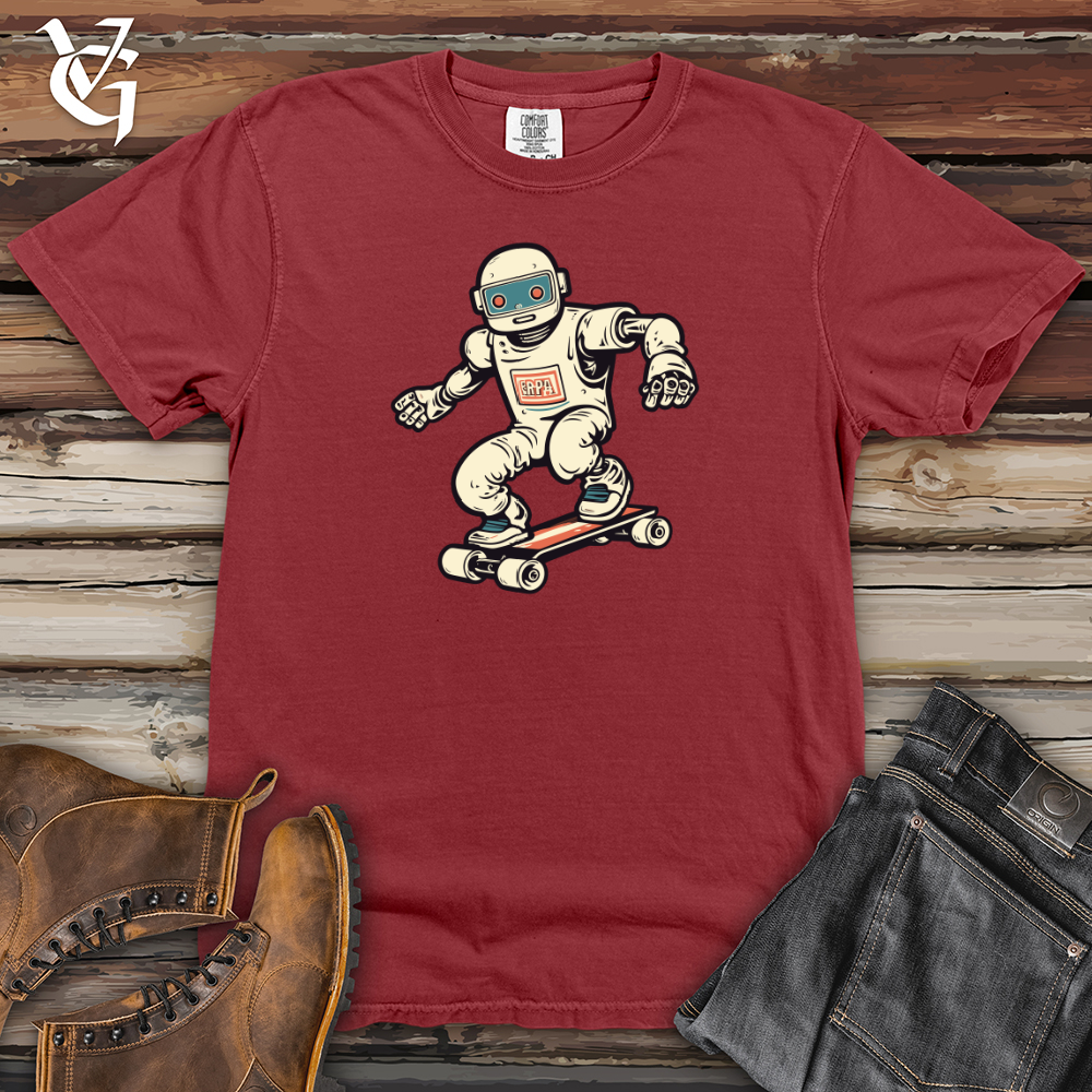 Viking Goods RoboSkater Heavy Cotton Comfort Colors Tee Brick / L