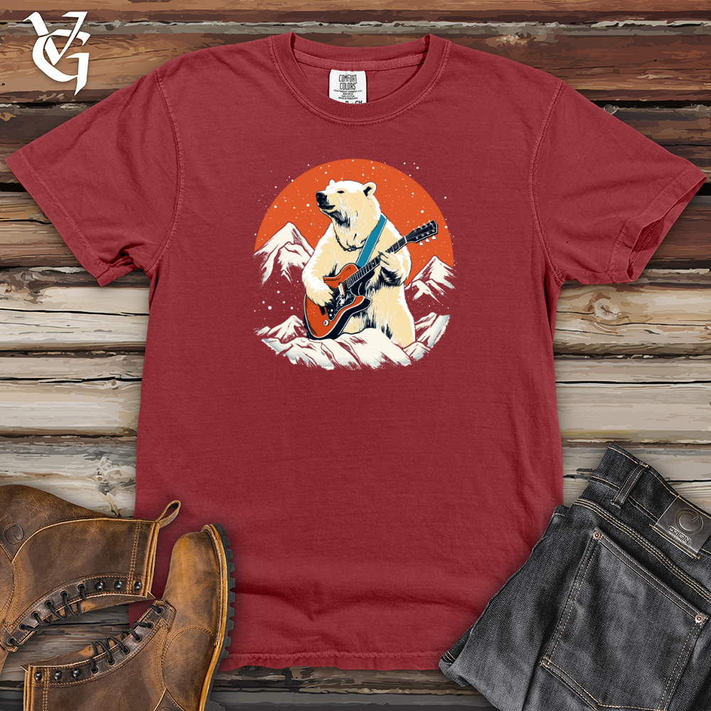 Viking Goods Rockin Arctic Grooves Heavy Cotton Comfort Colors Tee Brick / L