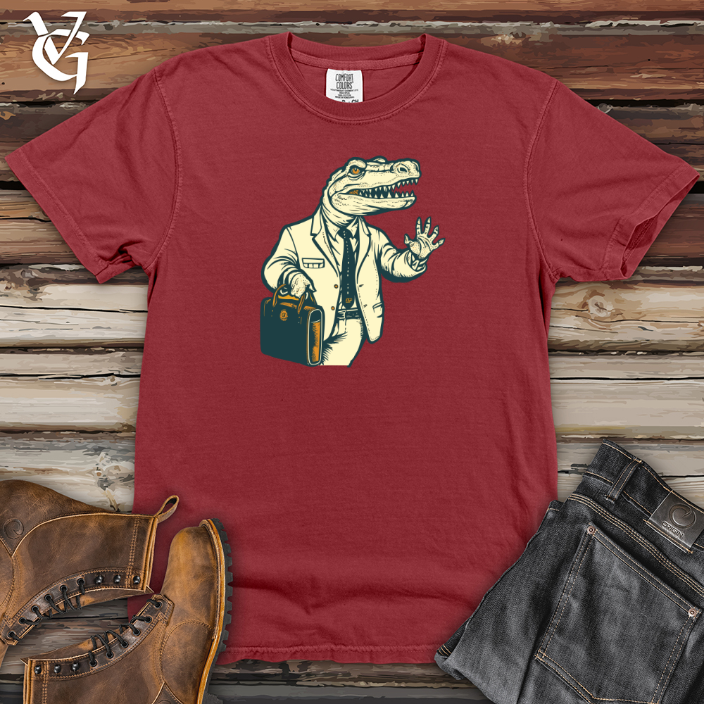 Viking Goods Savvy Gator Heavy Cotton Comfort Colors Tee Brick / L