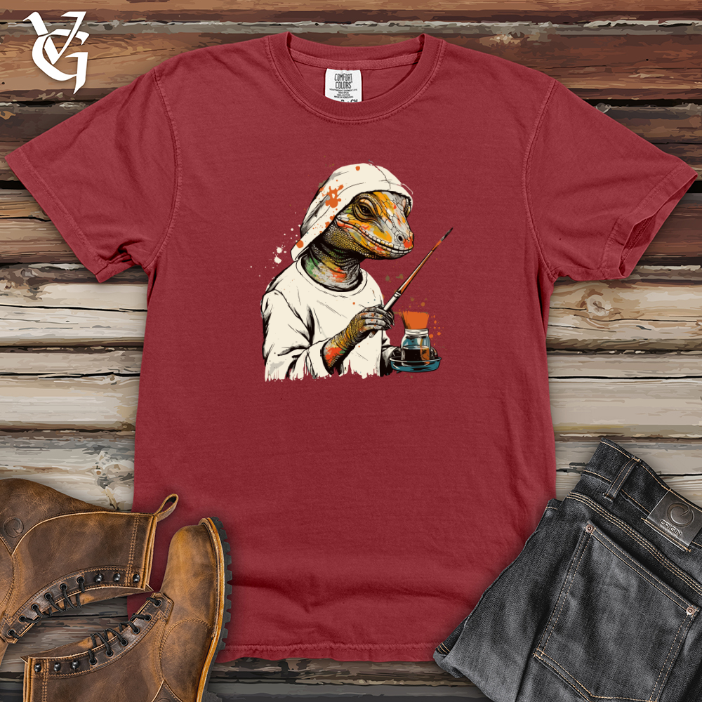 Viking Goods Scaled Artistry Heavy Cotton Comfort Colors Tee Brick / L