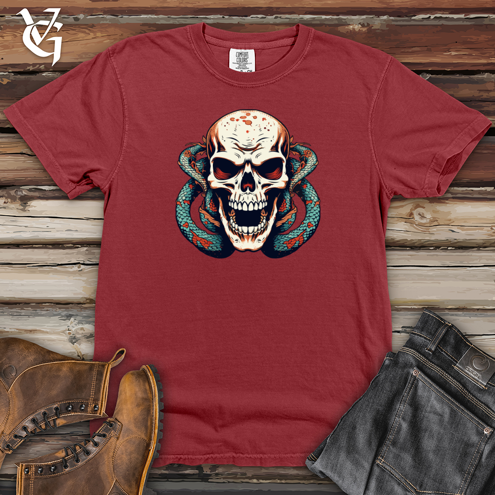 Viking Goods Serpents Remains Heavy Cotton Comfort Colors Tee Brick / L