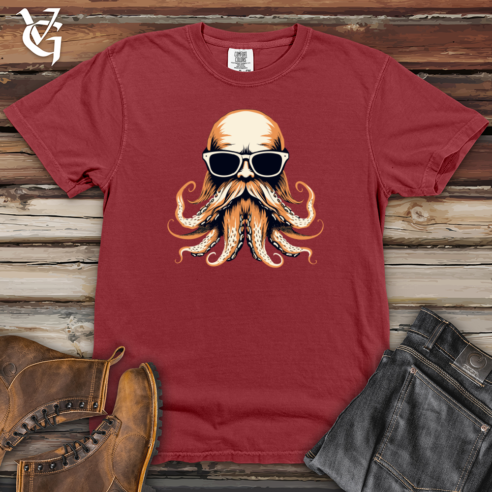 Viking Goods Shady Sea Beast Heavy Cotton Comfort Colors Tee Brick / L