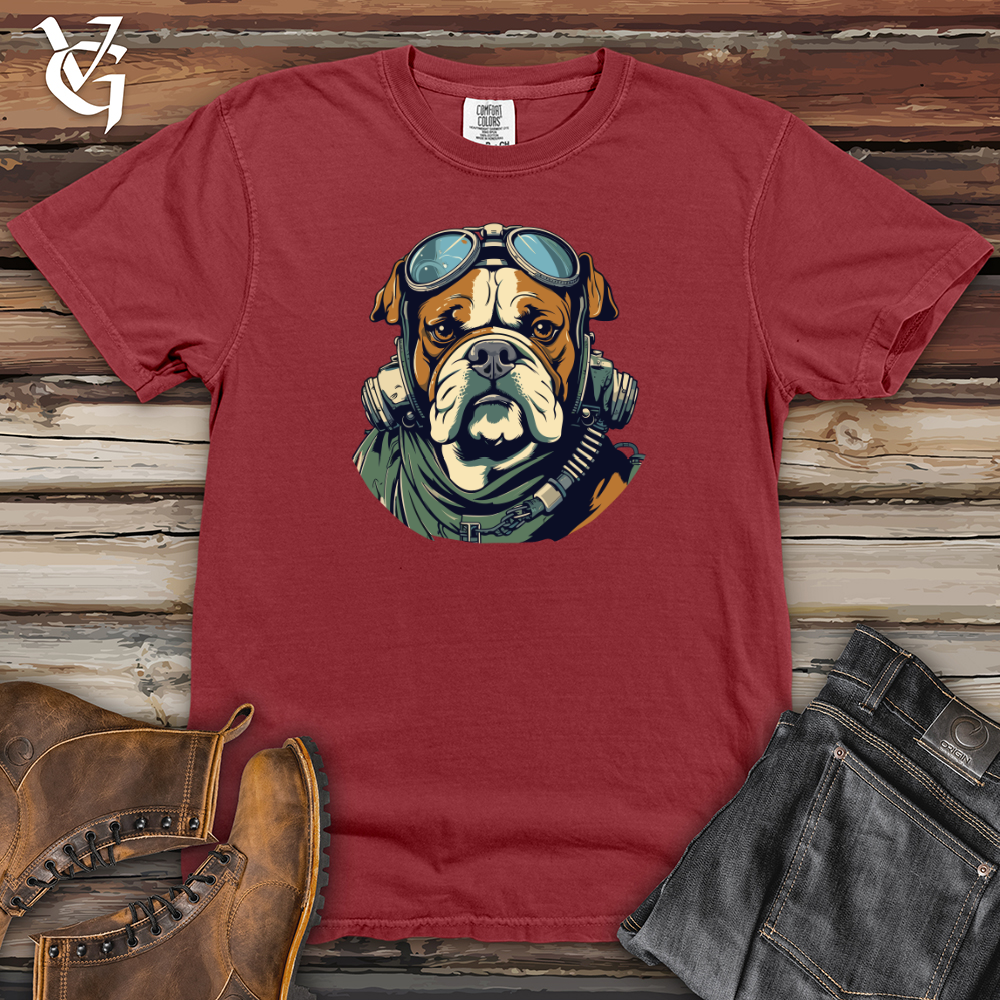 Viking Goods Skyhound Mechanic Heavy Cotton Comfort Colors Tee Brick / L