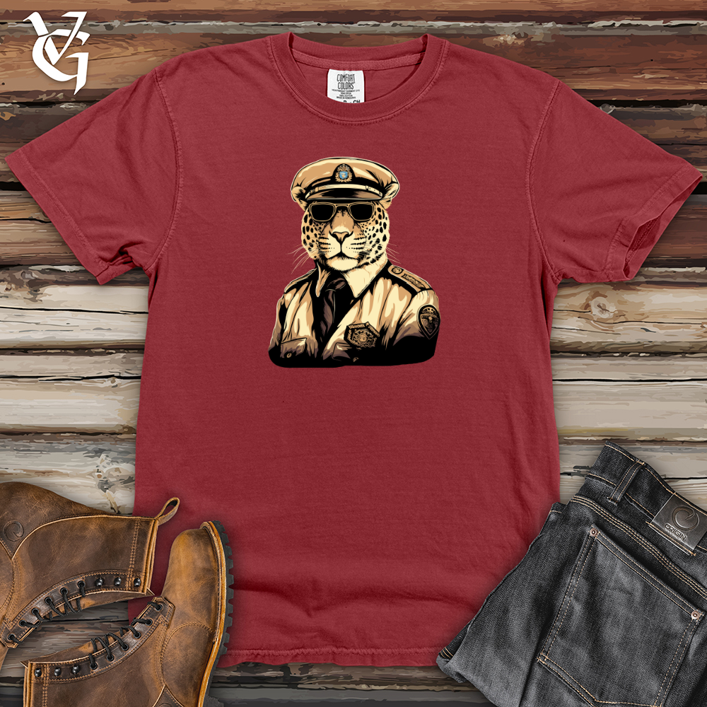 Viking Goods Sleek Enforcement Guardian Heavy Cotton Comfort Colors Tee Brick / L