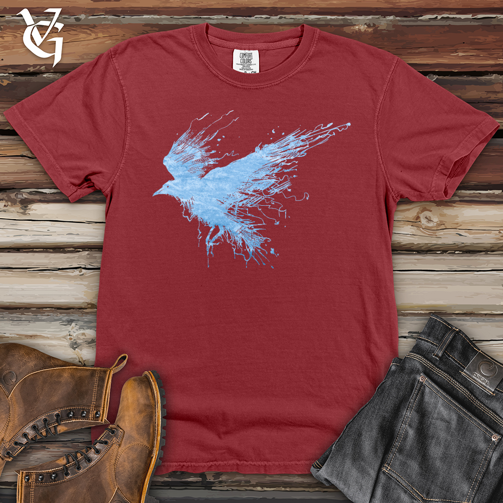 Viking Goods Smokey Winter Raven Heavy Cotton Comfort Colors Tee Brick / L