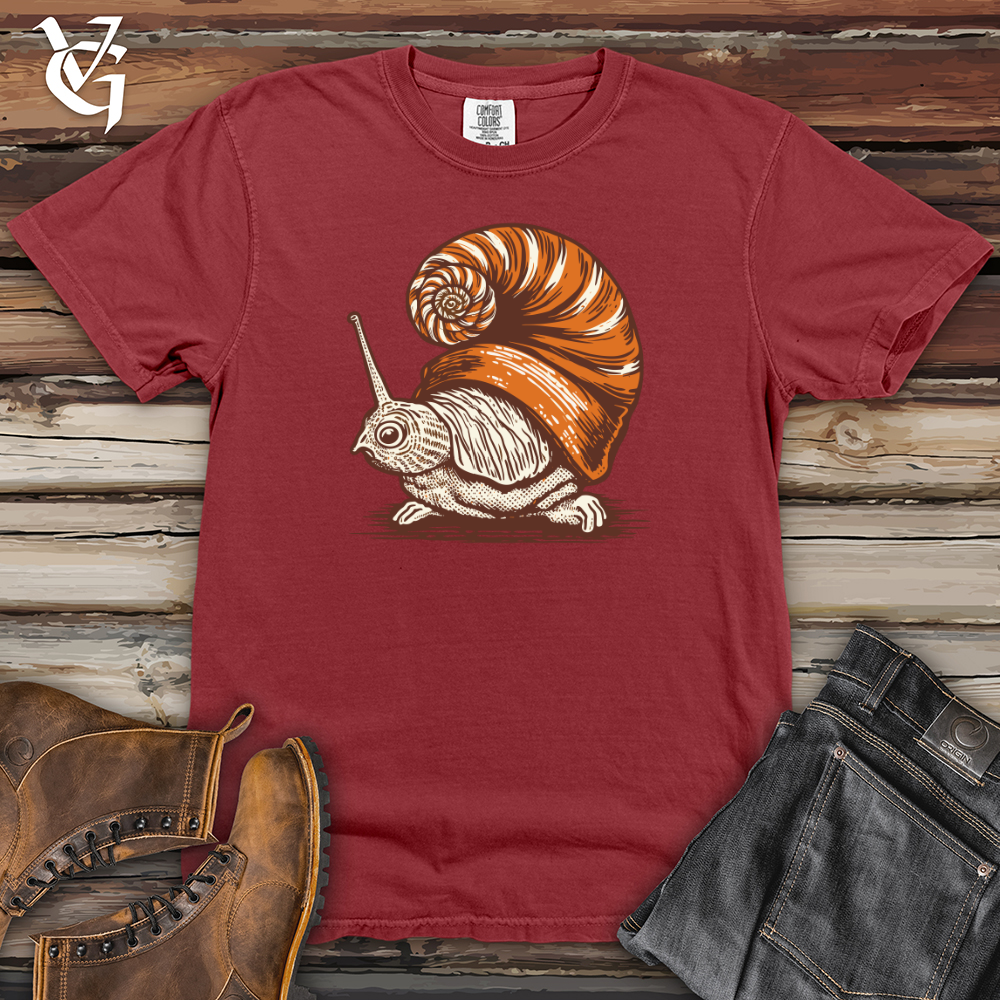 Viking Goods Snail Shell Elegance Heavy Cotton Comfort Colors Tee Brick / L