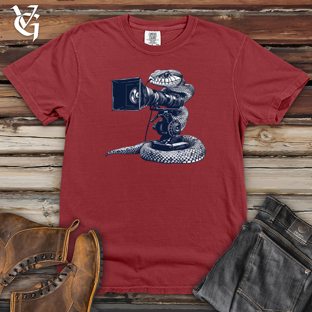 Viking Goods Snake Cinematic Shoot Heavy Cotton Comfort Colors Tee Brick / L