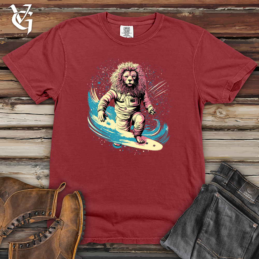 Viking Goods Stellar Surfer 02 Heavy Cotton Comfort Colors Tee Brick / L