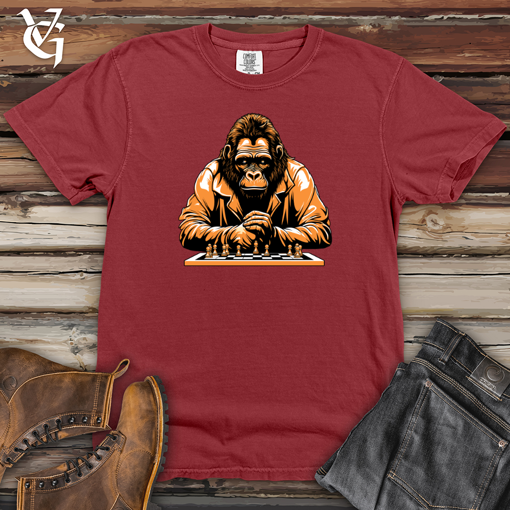 Viking Goods Strategic Ape Mastermind Heavy Cotton Comfort Colors Tee Brick / L