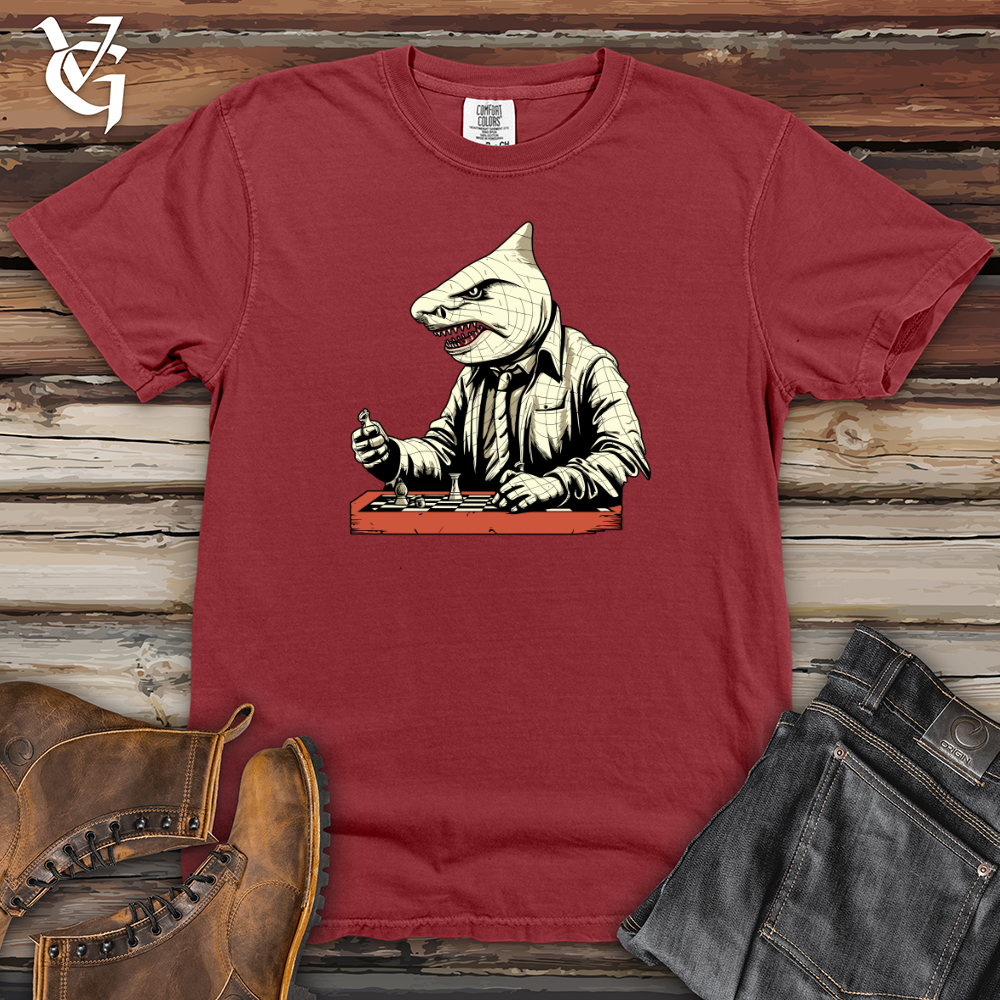 Viking Goods Strategic Shark Moves Heavy Cotton Comfort Colors Tee Brick / L