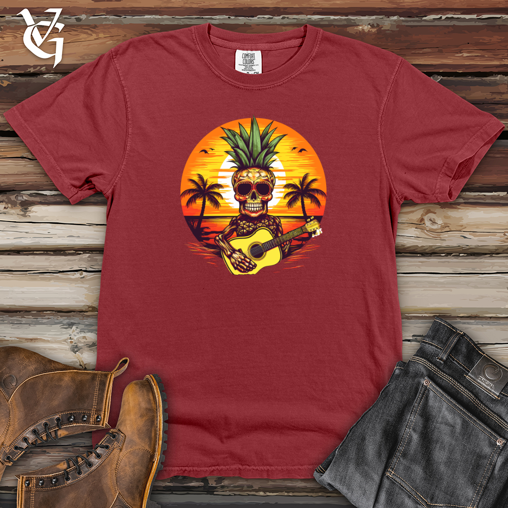 Viking Goods Sunset Jammin Heavy Cotton Comfort Colors Tee Brick / L