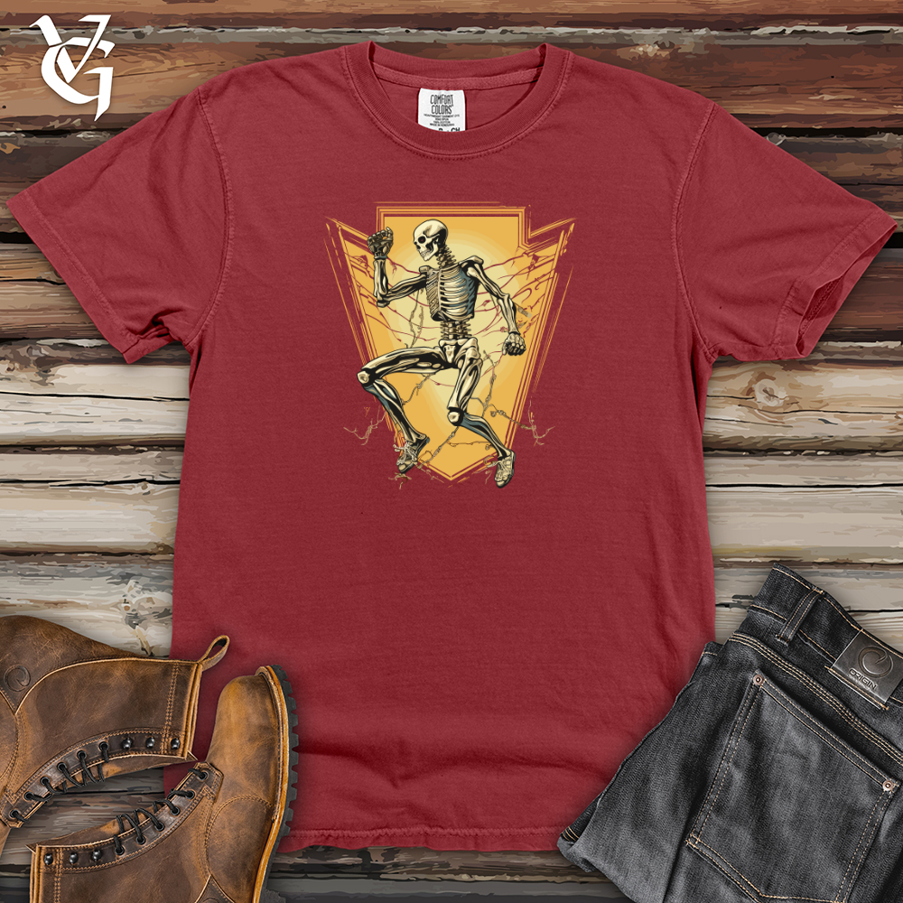 Viking Goods Surreal Electric Athlete Heavy Cotton Comfort Colors Tee Brick / L