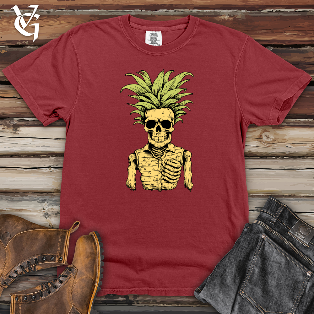 Viking Goods Surreal Pineapple Shenanigans Heavy Cotton Comfort Colors Tee Brick / L