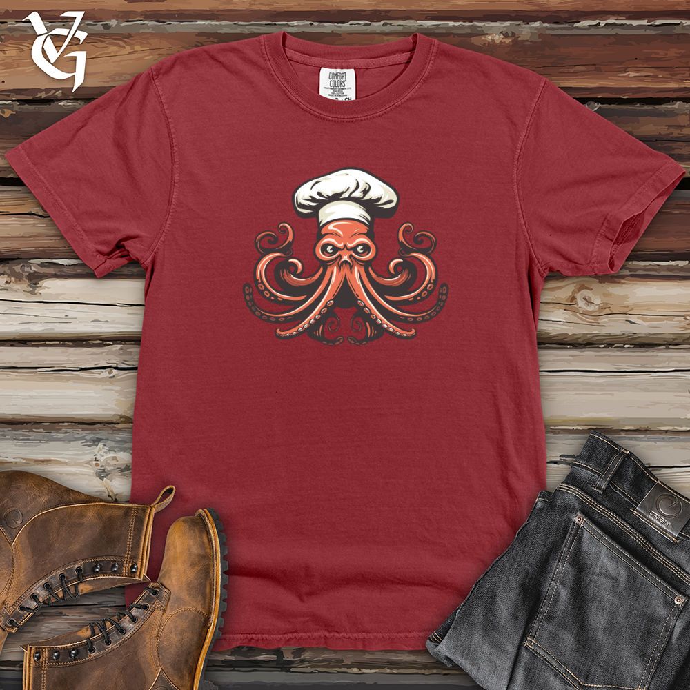 Viking Goods Tentaculinary Master Heavy Cotton Comfort Colors Tee Brick / L