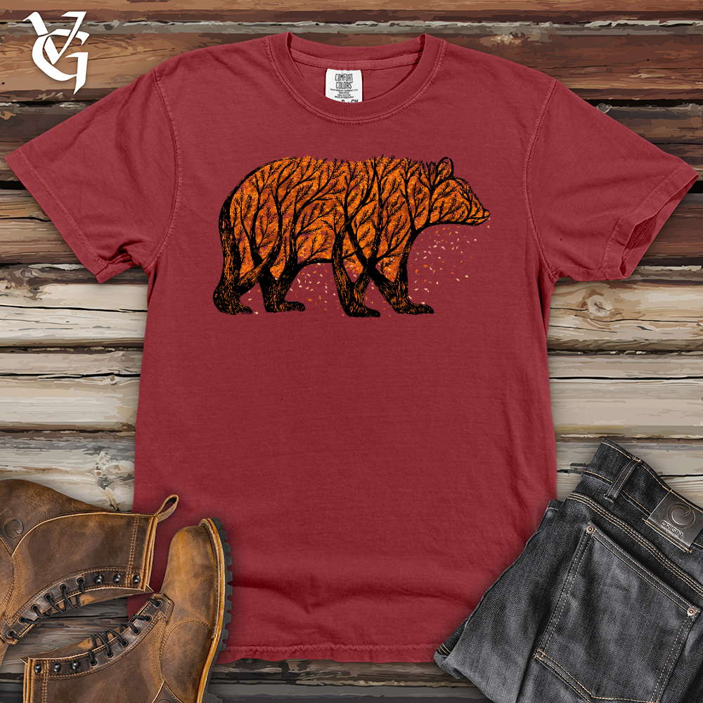 Viking Goods The Autumn Bjorn Heavy Cotton Comfort Colors Tee Brick / L