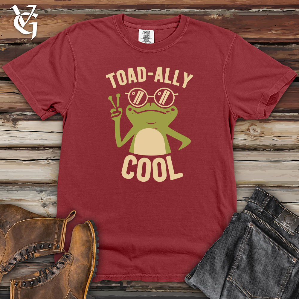 Viking Goods Toad Ally Cool Heavy Cotton Comfort Colors Tee Brick / L