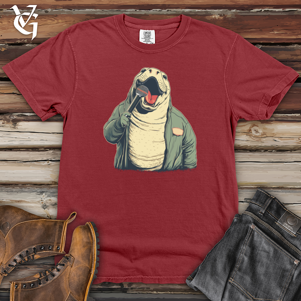 Viking Goods Turtle Rockstar Solo Heavy Cotton Comfort Colors Tee Brick / L