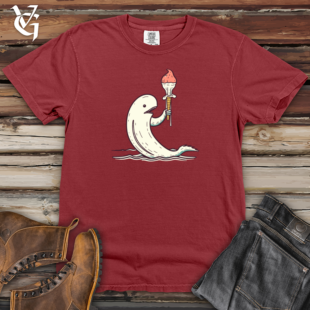 Viking Goods Tusked Treat Teeter Heavy Cotton Comfort Colors Tee Brick / L