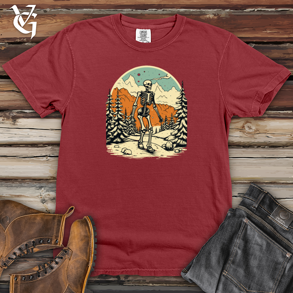 Viking Goods Vintage Snowbound Rambler Heavy Cotton Comfort Colors Tee Brick / L