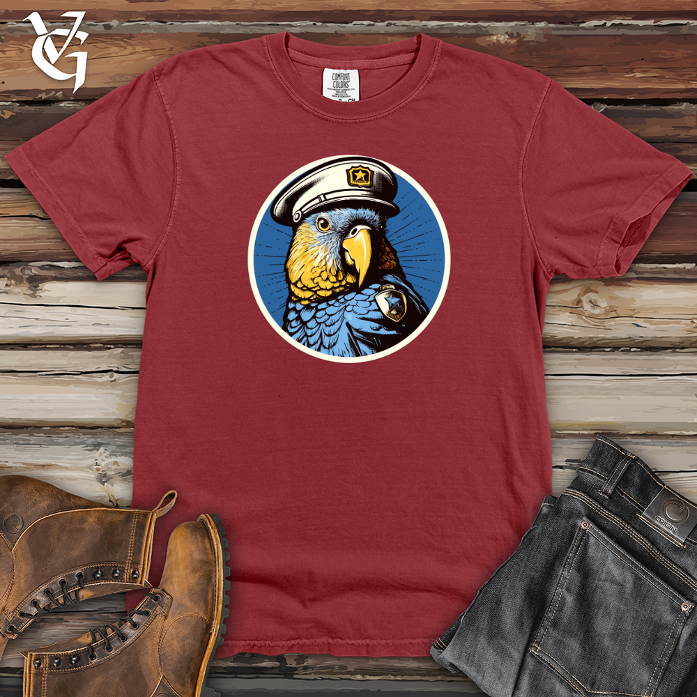 Viking Goods Winged Law Enforcer Heavy Cotton Comfort Colors Tee Brick / L