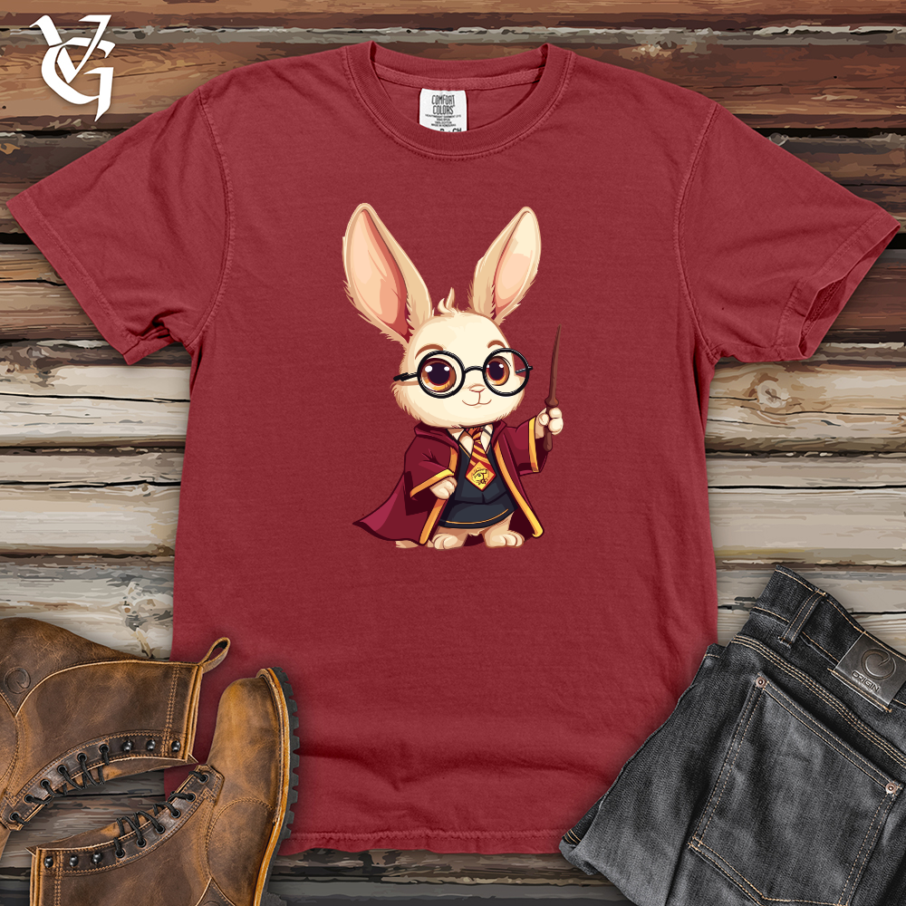 Viking Goods Wizard Bunny Charm Heavy Cotton Comfort Colors Tee Brick / L