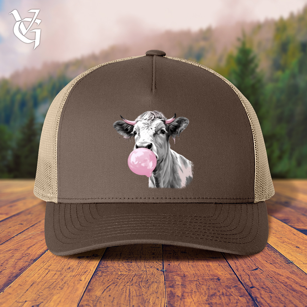 Viking Goods Cow Gum Trucker Cap Brown/ Khaki