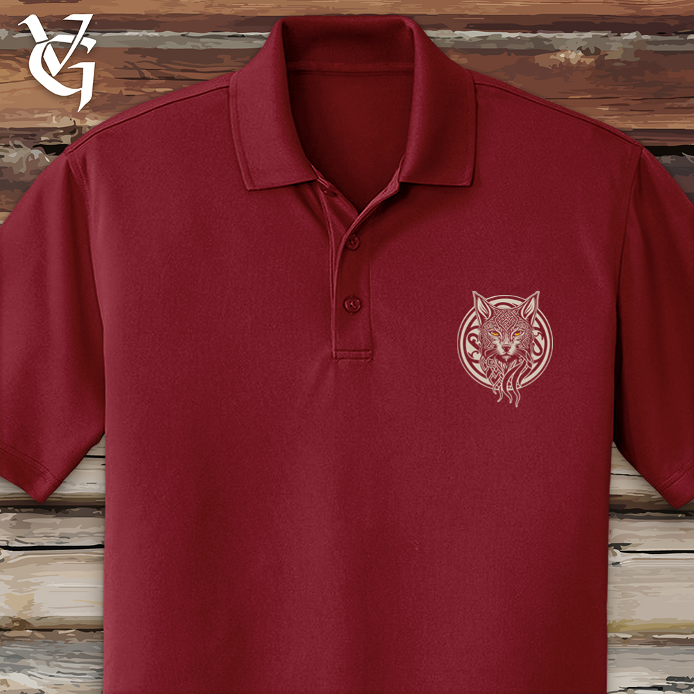 Viking Goods Lynx Polo Burgundy / L
