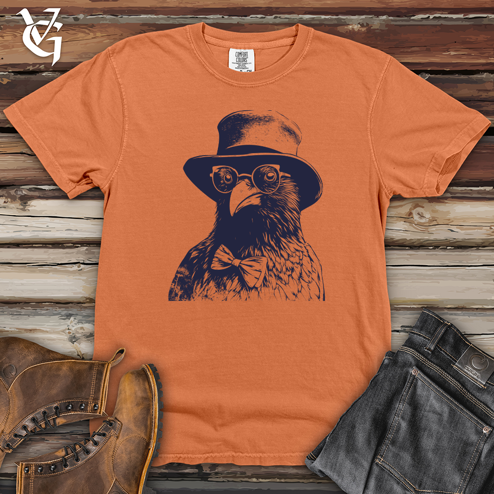Viking Goods Crow Midnight Companion Heavy Cotton Comfort Colors Tee Burnt Orange / L