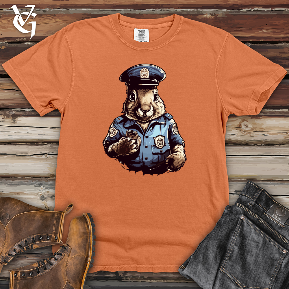 Viking Goods First Responder Squirrel Squads Heavy Cotton Comfort Colors Tee Burnt Orange / L
