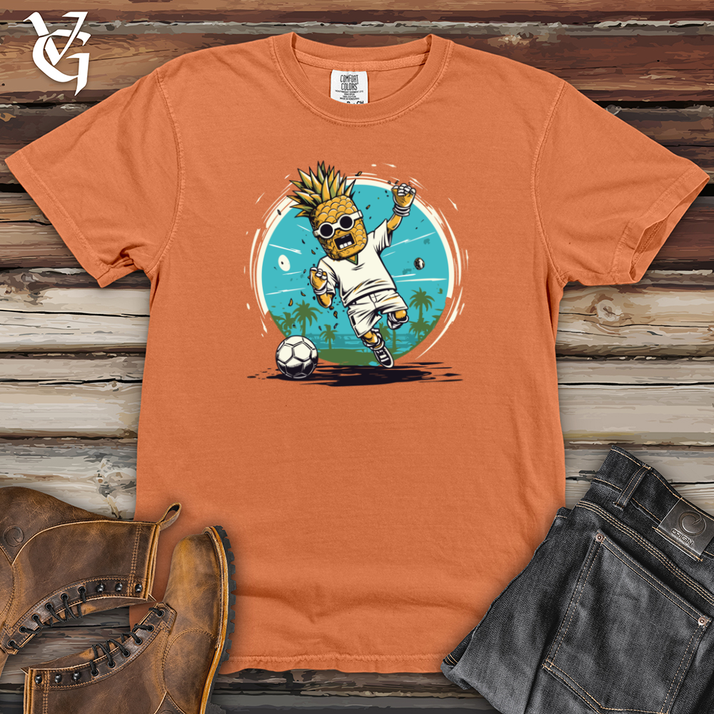 Viking Goods Galactic Soccer Pineapple Heavy Cotton Comfort Colors Tee Burnt Orange / L