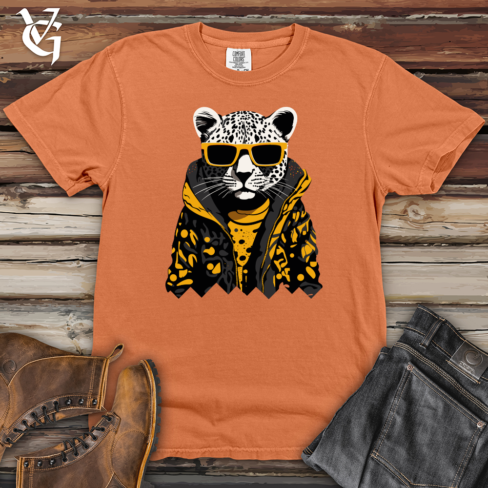 Viking Goods Leopard Streetwear Heavy Cotton Comfort Colors Tee Burnt Orange / L