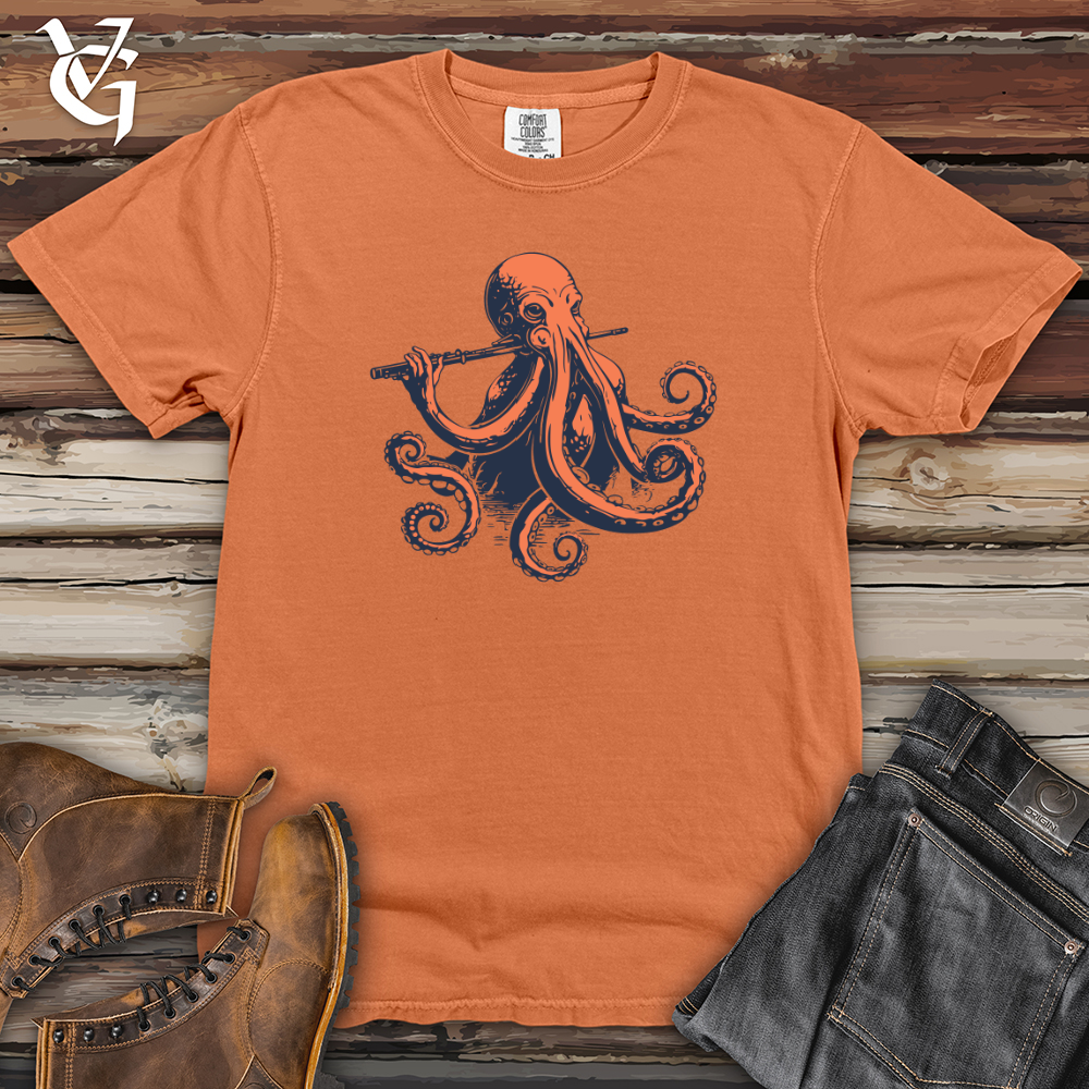 Viking Goods Melodic Tentacles Heavy Cotton Comfort Colors Tee Burnt Orange / L