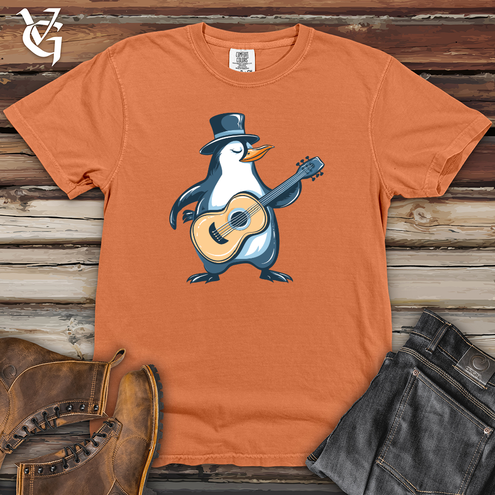 Viking Goods Penguin Minstrel Melodies Heavy Cotton Comfort Colors Tee Burnt Orange / L