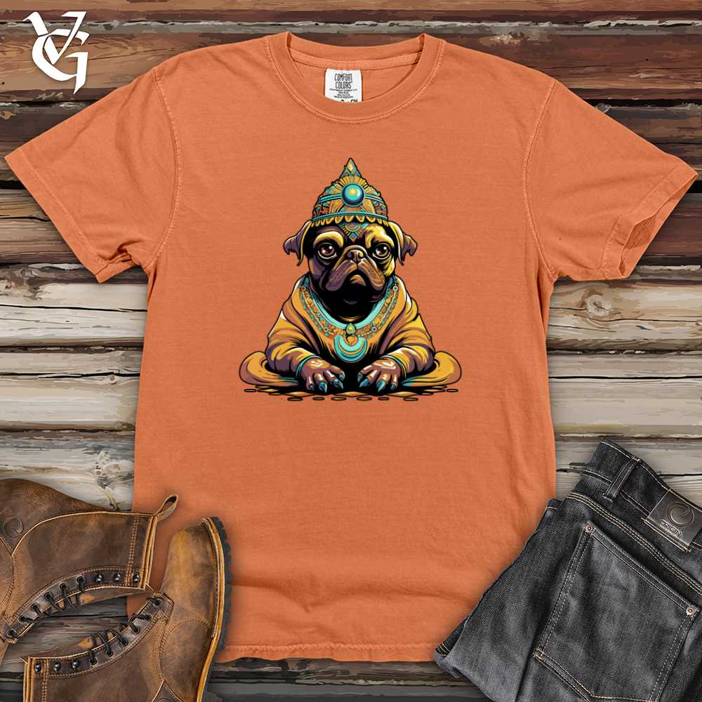 Viking Goods Pug Mystic Sovereign Heavy Cotton Comfort Colors Tee Burnt Orange / L