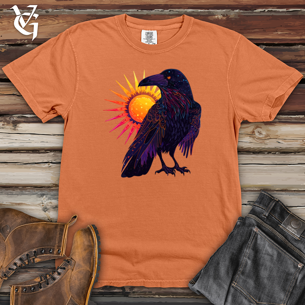 Viking Goods Raven Eclipse Radiance Heavy Cotton Comfort Colors Tee Burnt Orange / L