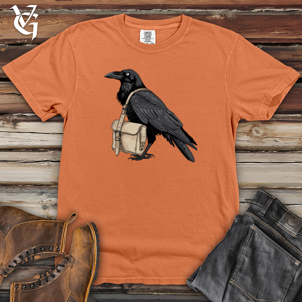 Viking Goods Raven Postal Carrier Heavy Cotton Comfort Colors Tee Burnt Orange / L