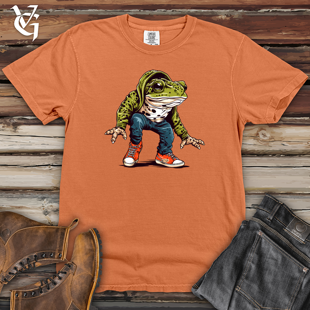 Viking Goods Retro Sneaker Toad Heavy Cotton Comfort Colors Tee Burnt Orange / L