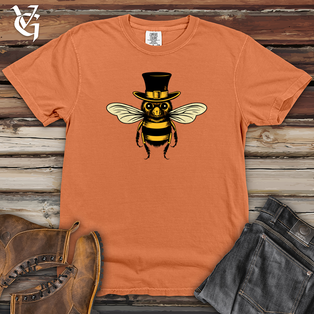 Viking Goods Retro Topper Bee Heavy Cotton Comfort Colors Tee Burnt Orange / L