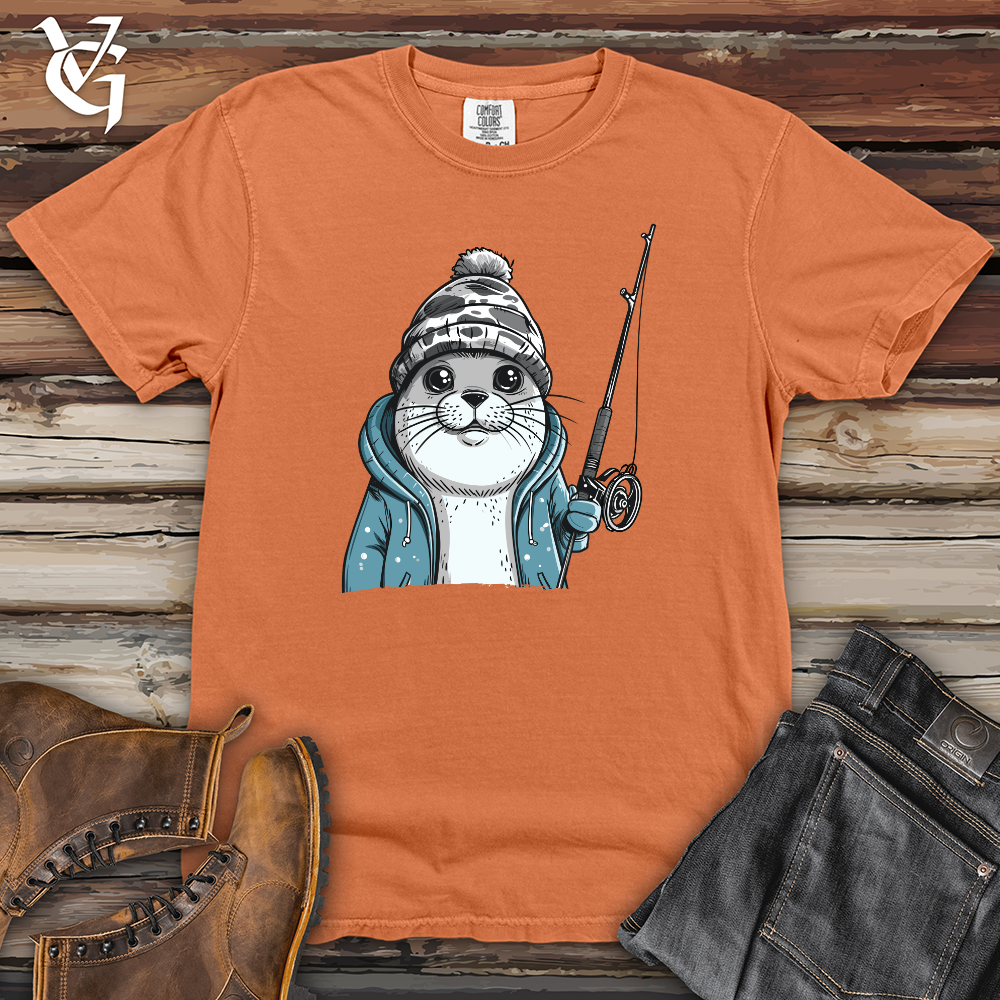 Viking Goods Seal Angler Adventure Heavy Cotton Comfort Colors Tee Burnt Orange / L