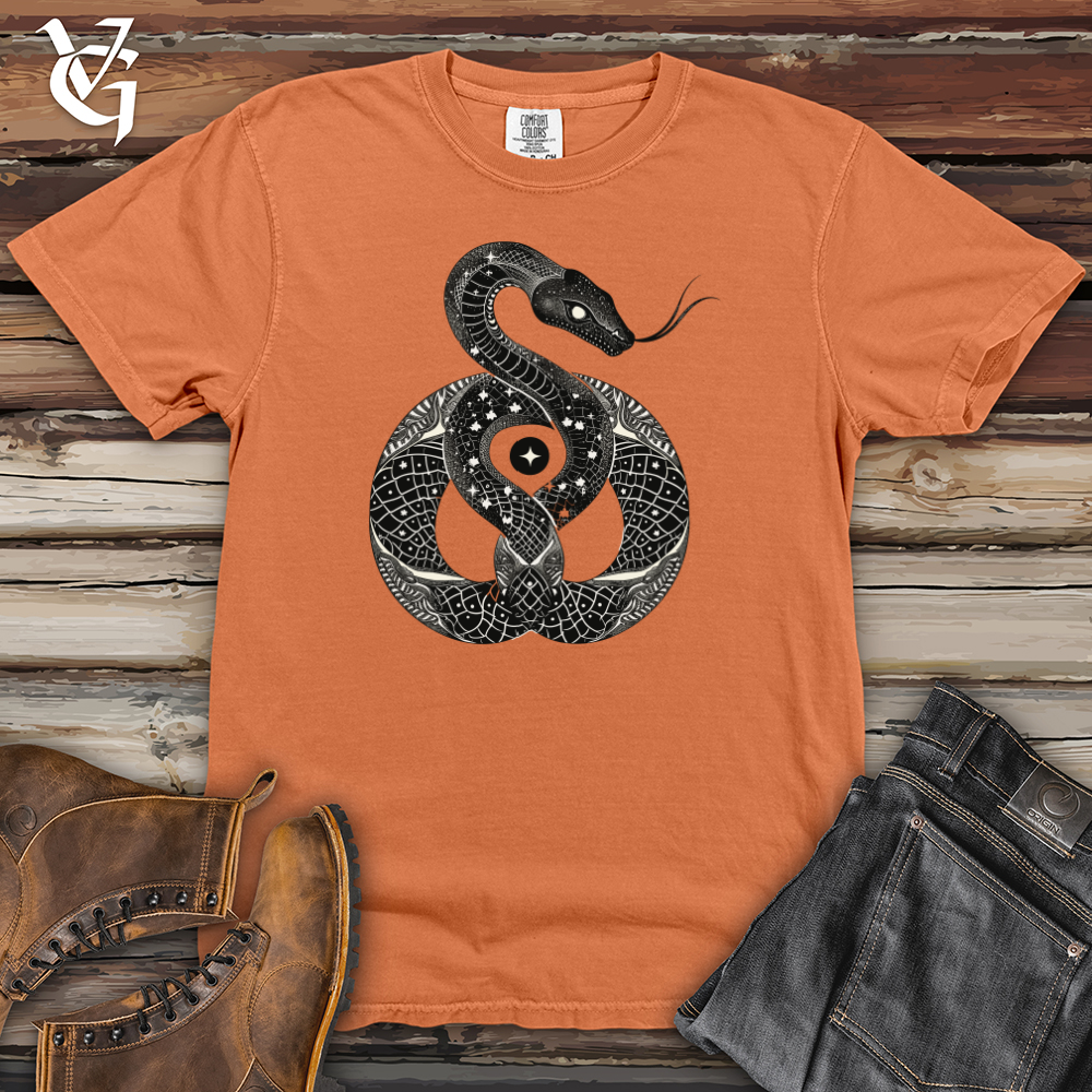 Viking Goods Serpent Infinite Mystique Heavy Cotton Comfort Colors Tee Burnt Orange / L