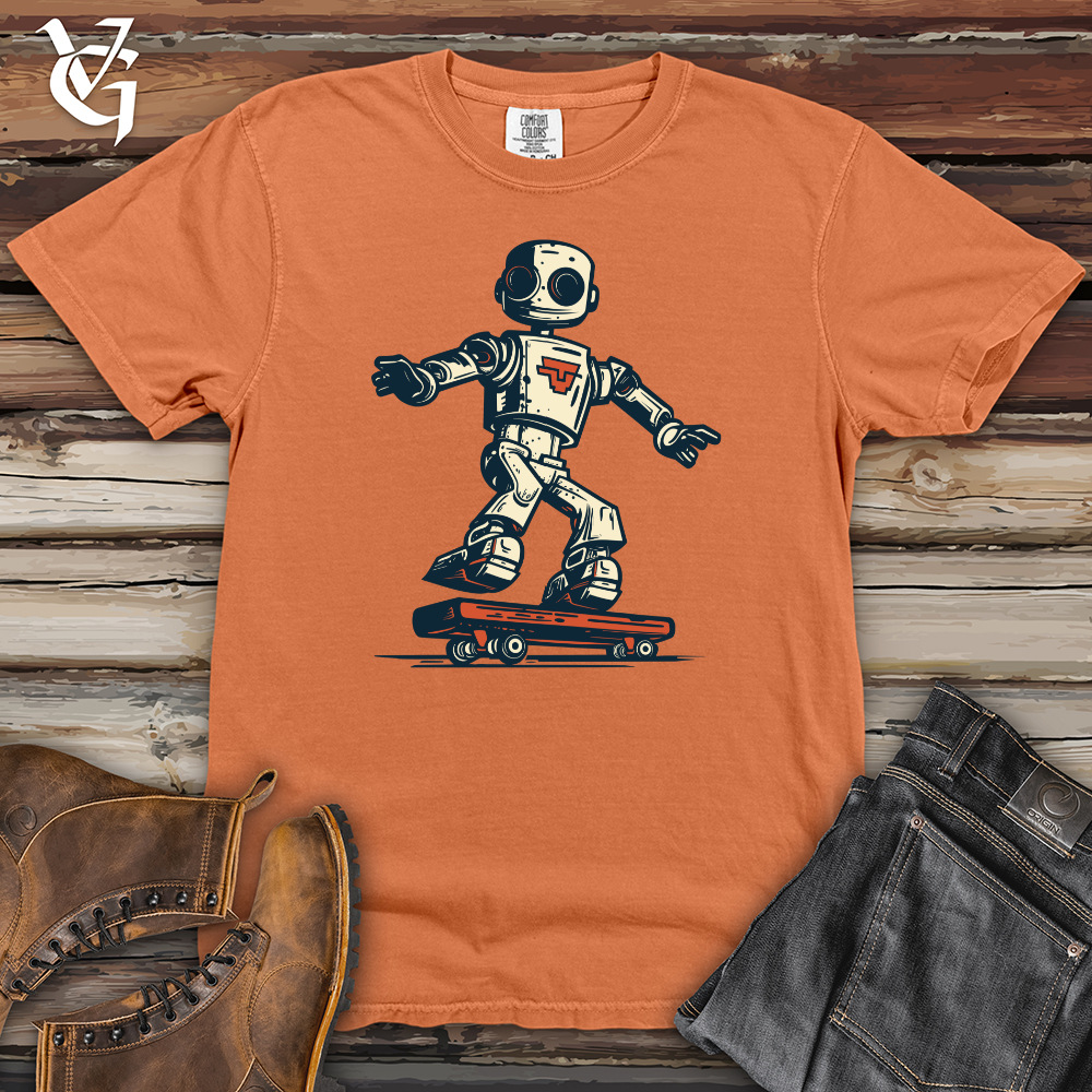 Viking Goods Skatebot Shredder Heavy Cotton Comfort Colors Tee Burnt Orange / L